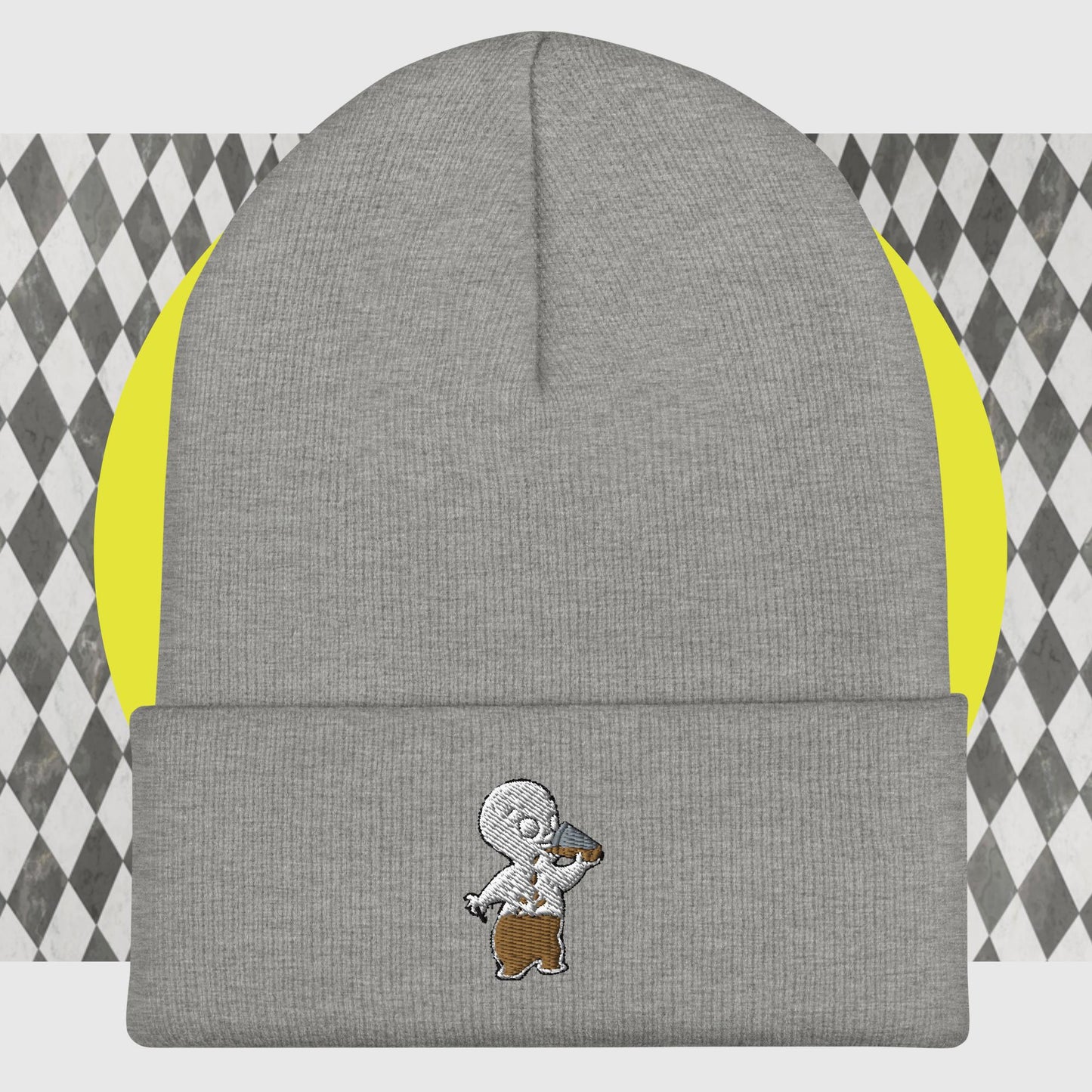 Wave Murray Friendly Ghost Cuffed Beanie