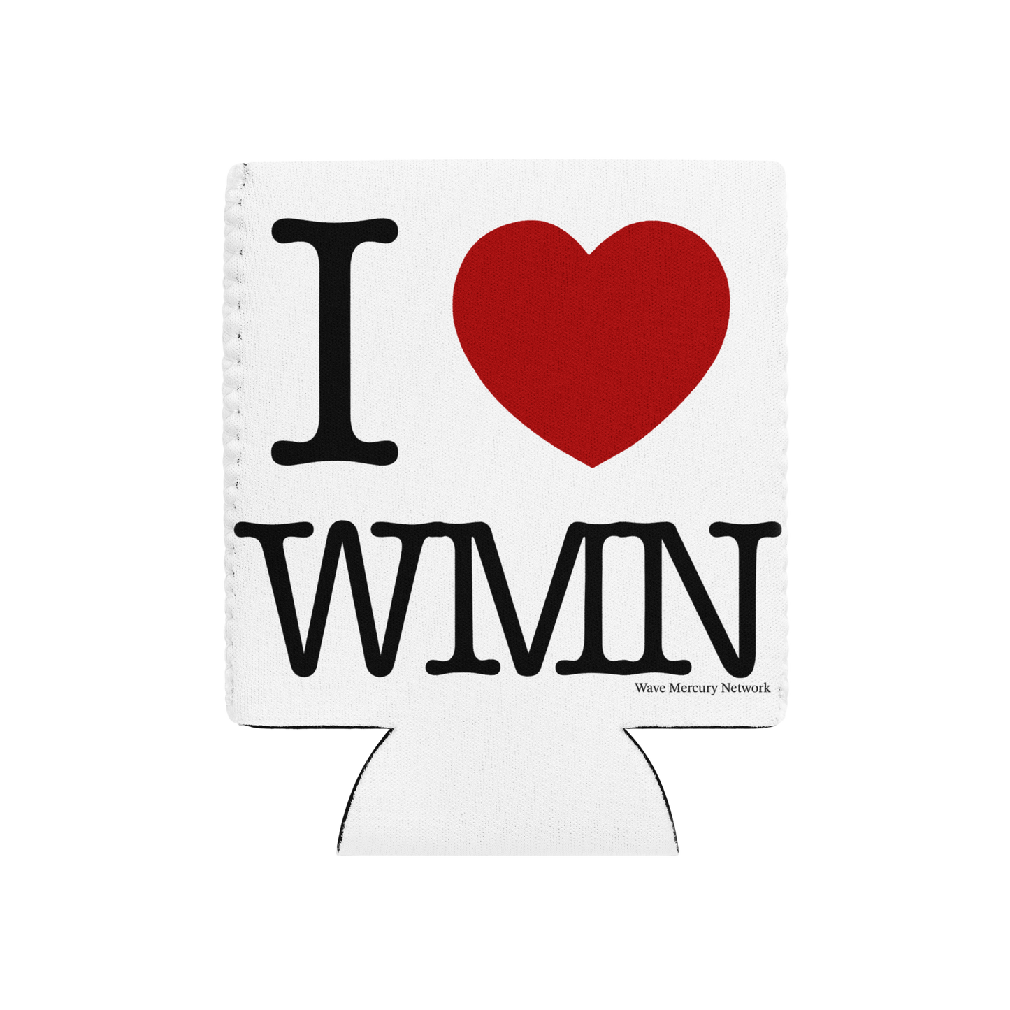 I Heart WMN Can cooler