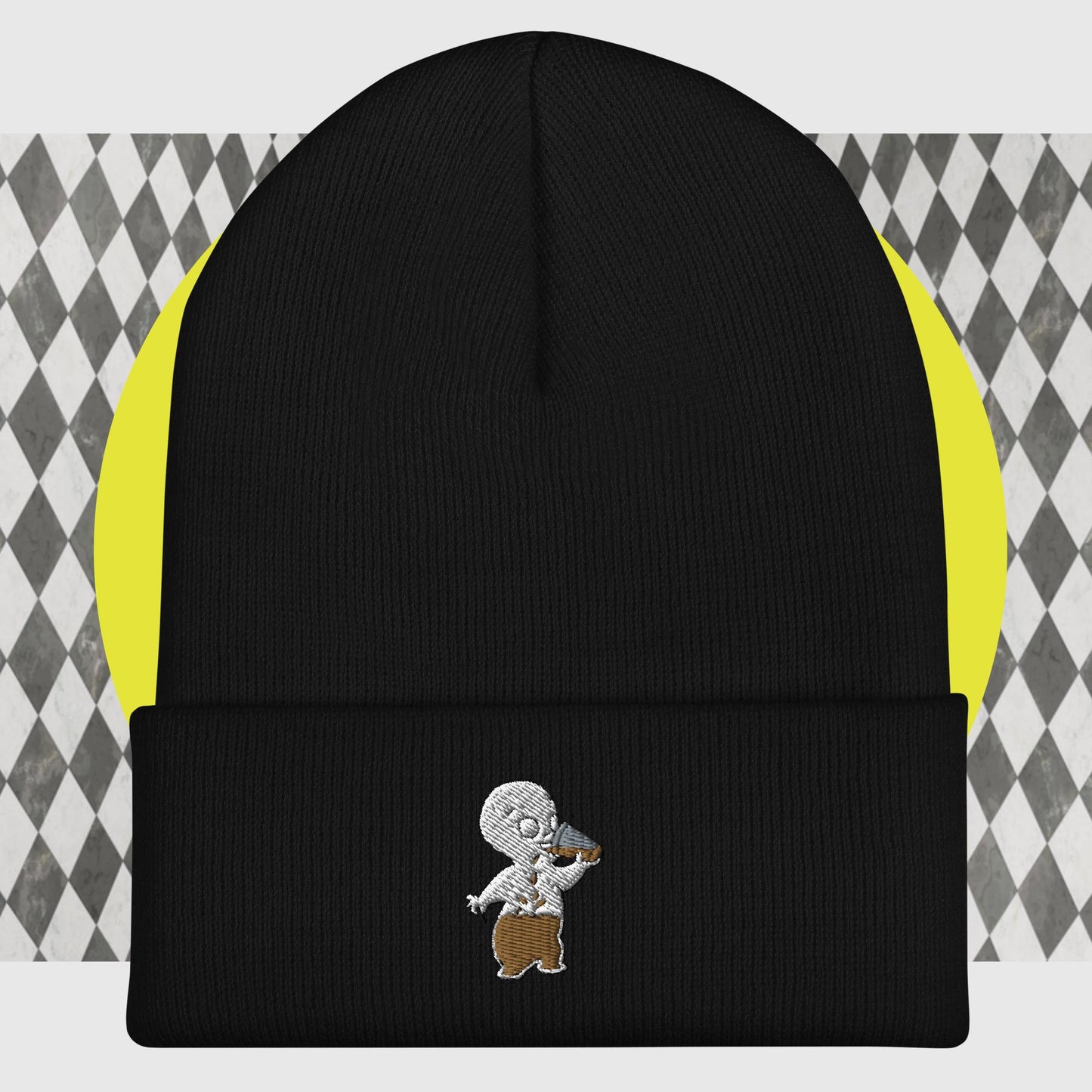 Wave Murray Friendly Ghost Cuffed Beanie