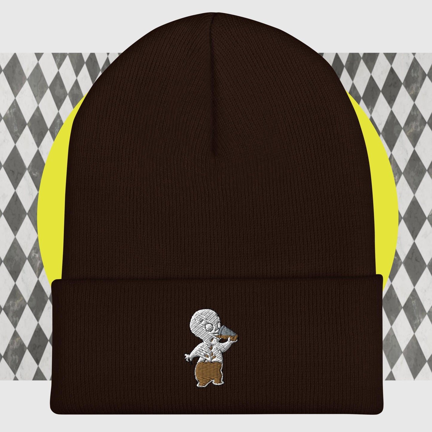 Wave Murray Friendly Ghost Cuffed Beanie