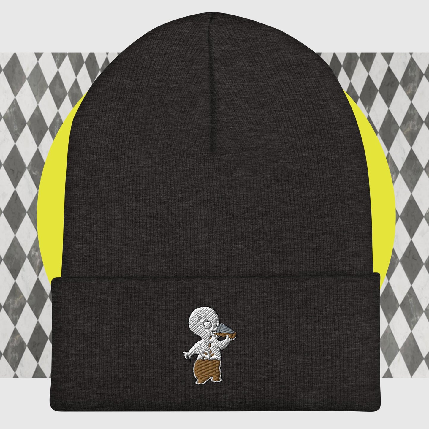 Wave Murray Friendly Ghost Cuffed Beanie