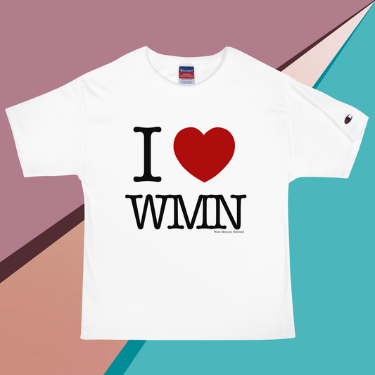 I Heart WMN Champion Tee
