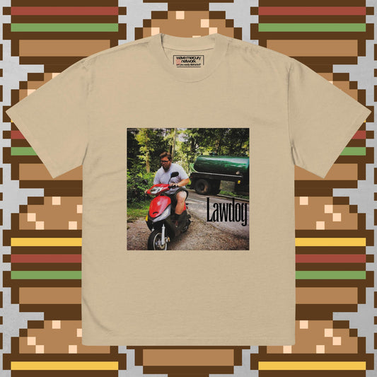 Lawdog Scooter Gang Oversized faded t-shirt