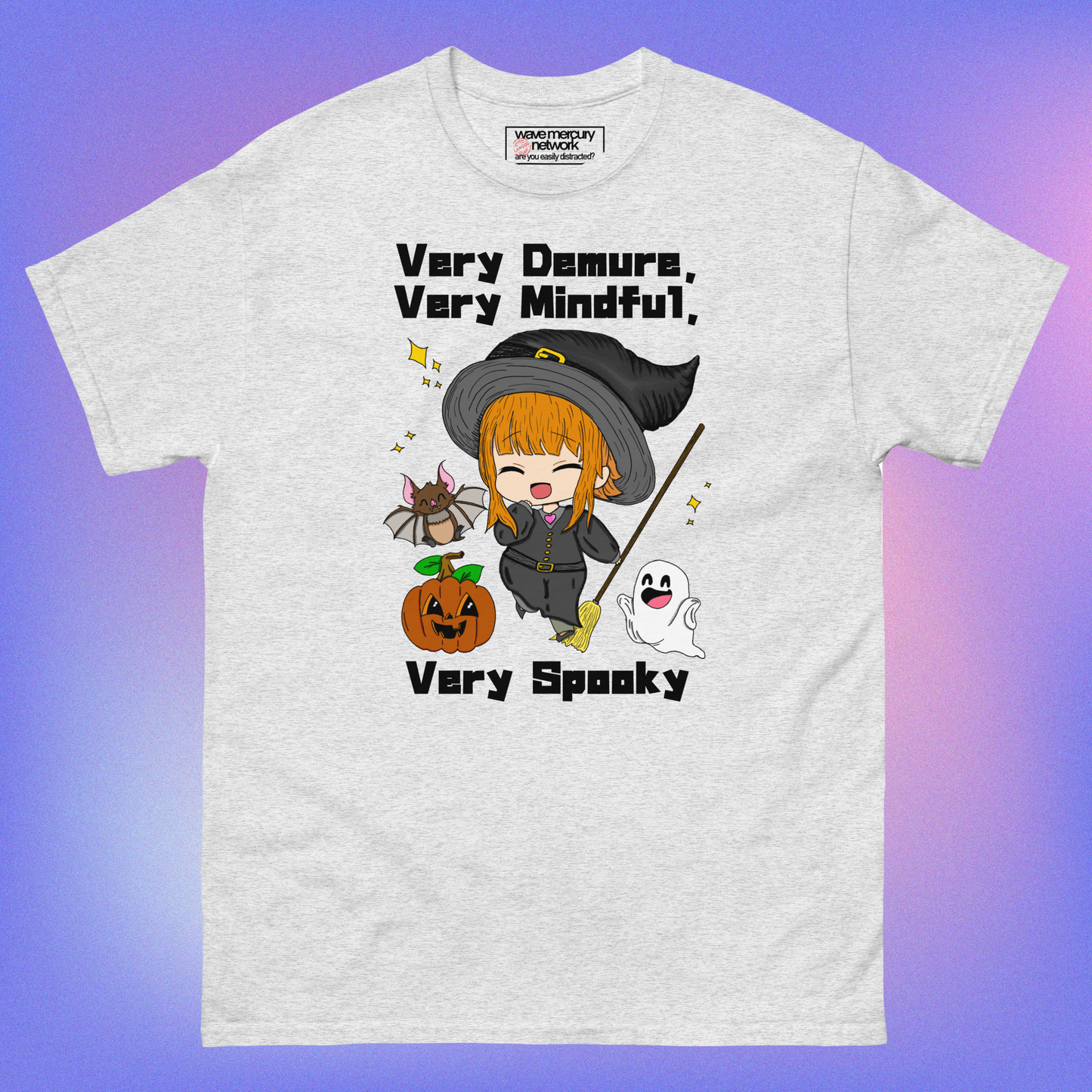Very Demure, Very Mindful, Very Spooky Unisex Tee