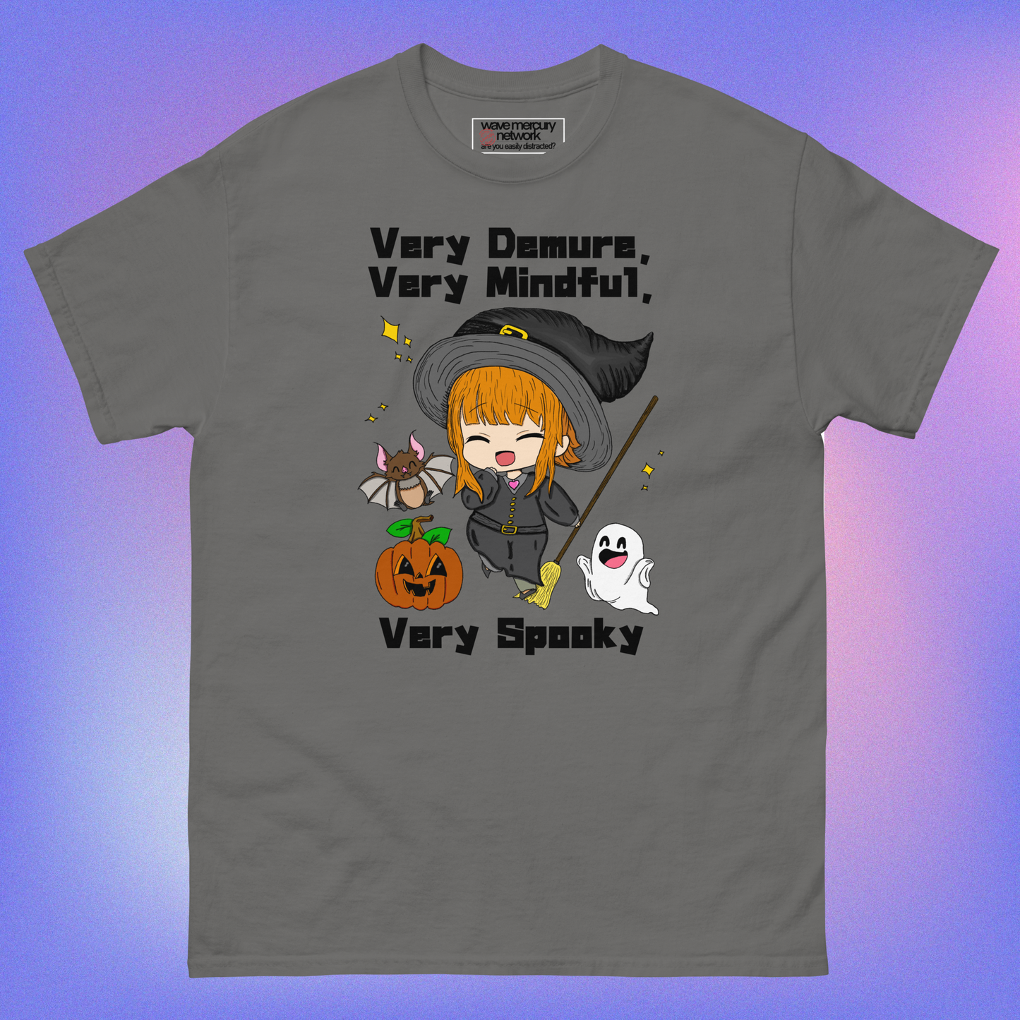 Very Demure, Very Mindful, Very Spooky Unisex Tee