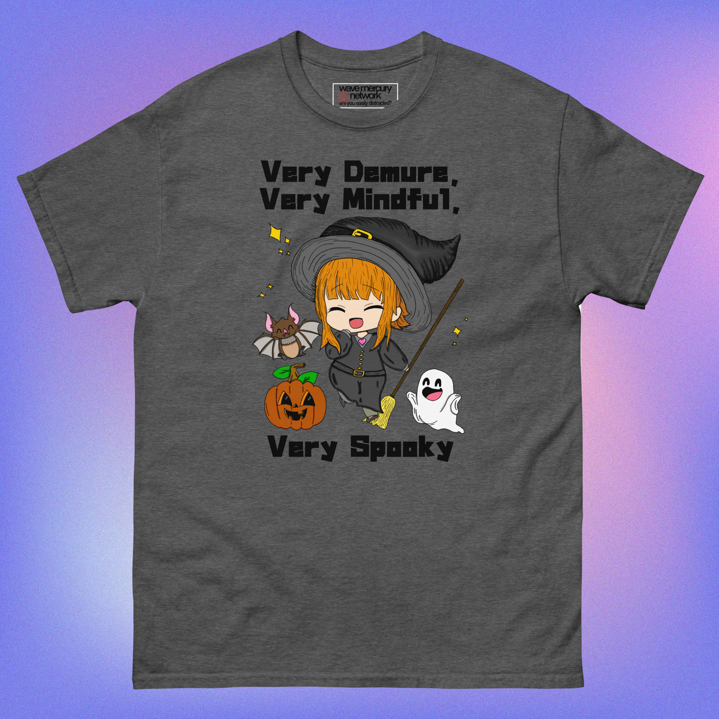 Very Demure, Very Mindful, Very Spooky Unisex Tee