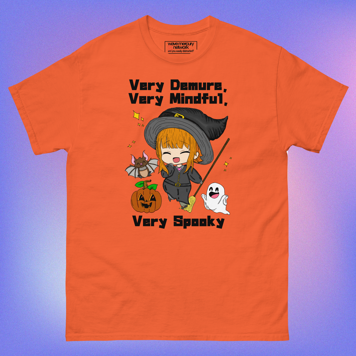 Very Demure, Very Mindful, Very Spooky Unisex Tee