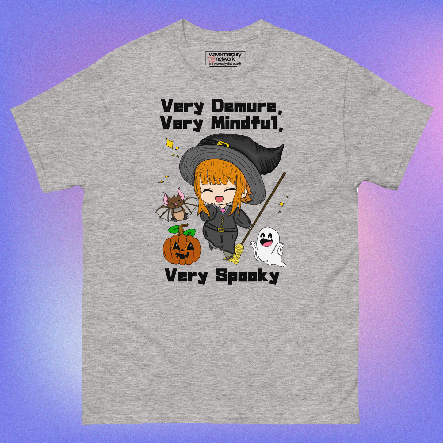 Very Demure, Very Mindful, Very Spooky Unisex Tee
