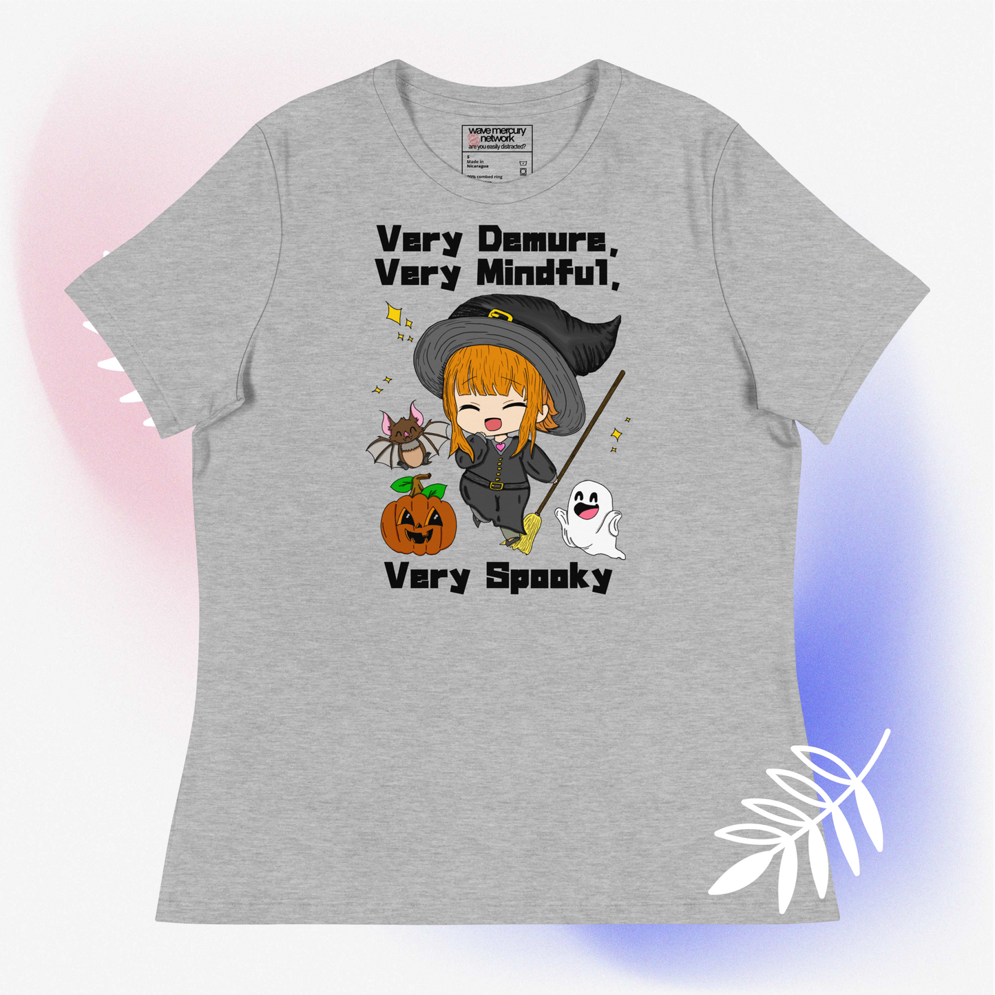 Very Demure, Very Mindful, Very Spooky Women’s Relaxed T-Shirt