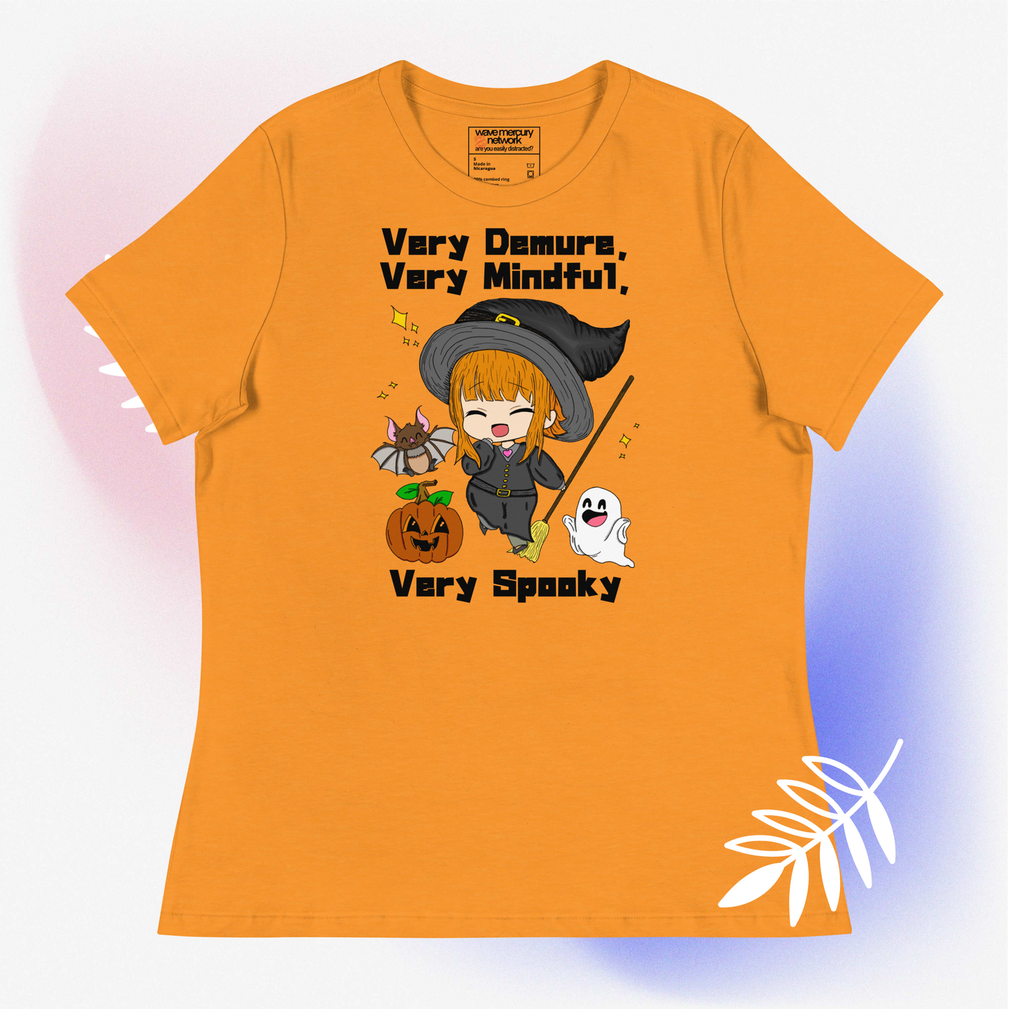 Very Demure, Very Mindful, Very Spooky Women’s Relaxed T-Shirt