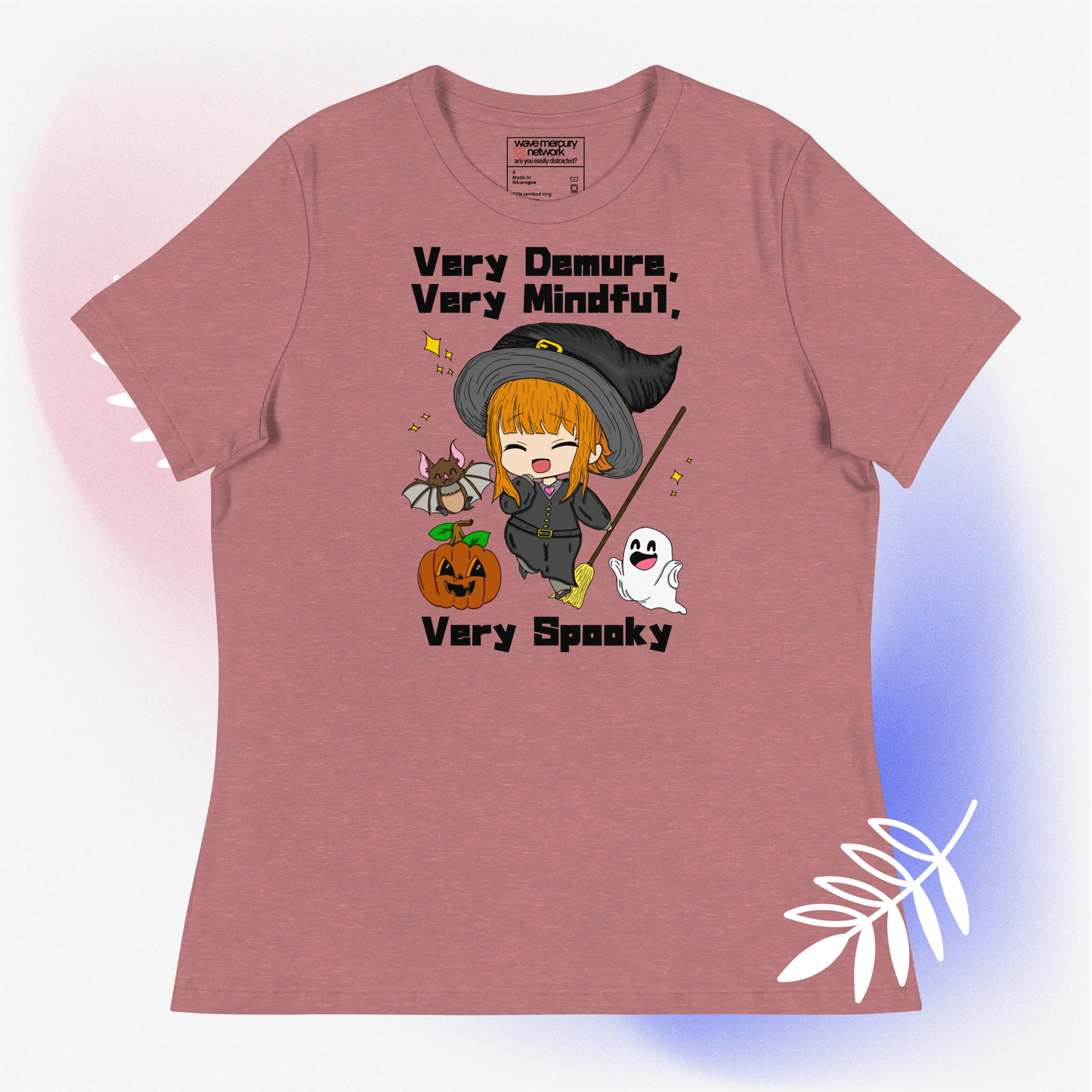 Very Demure, Very Mindful, Very Spooky Women’s Relaxed T-Shirt