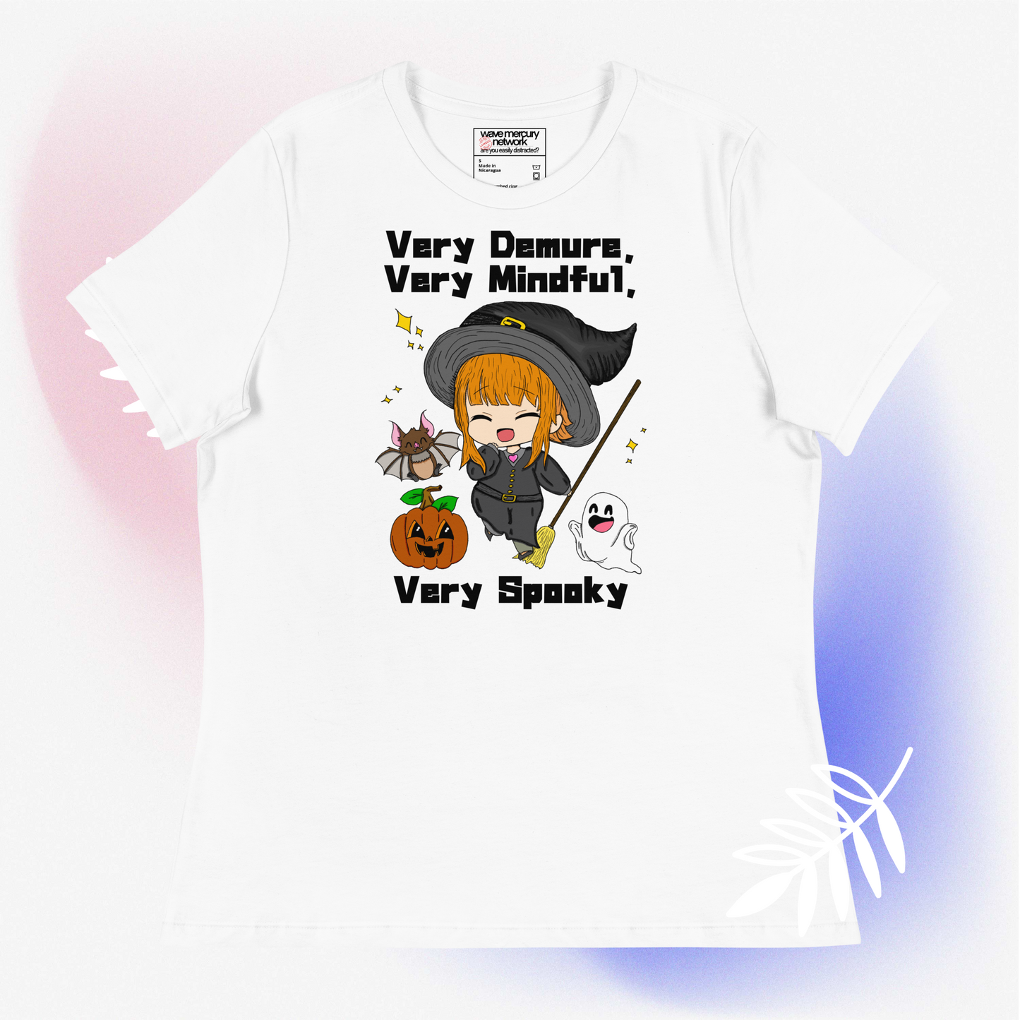 Very Demure, Very Mindful, Very Spooky Women’s Relaxed T-Shirt